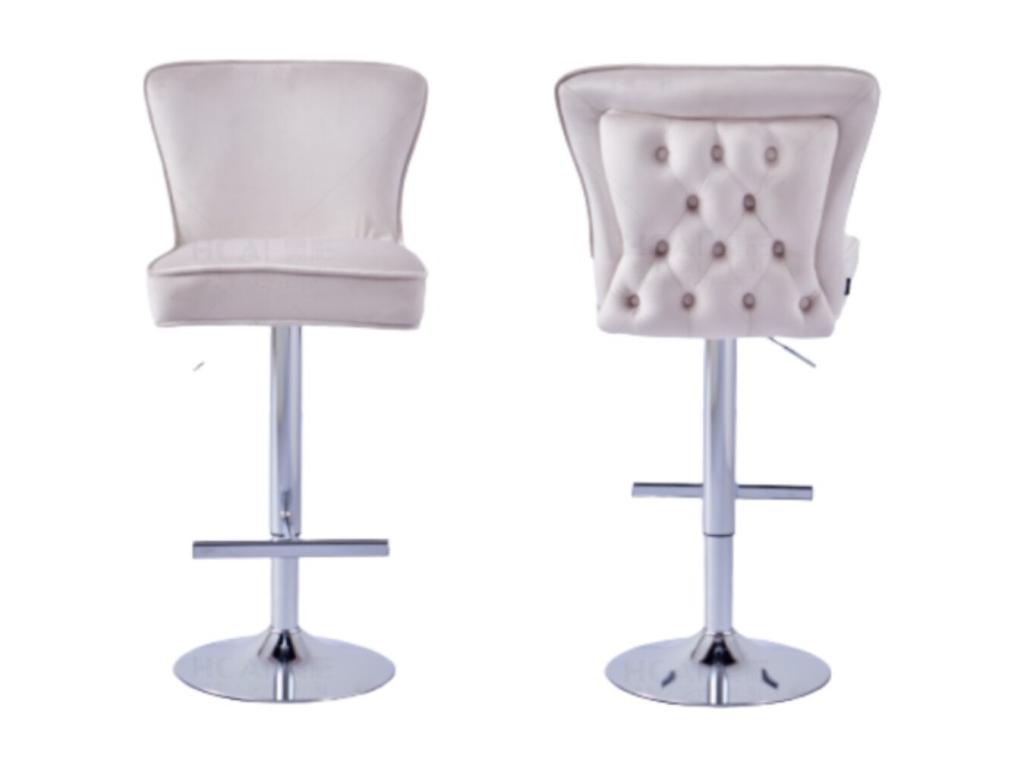 Meubles d'intérieur en velours beige