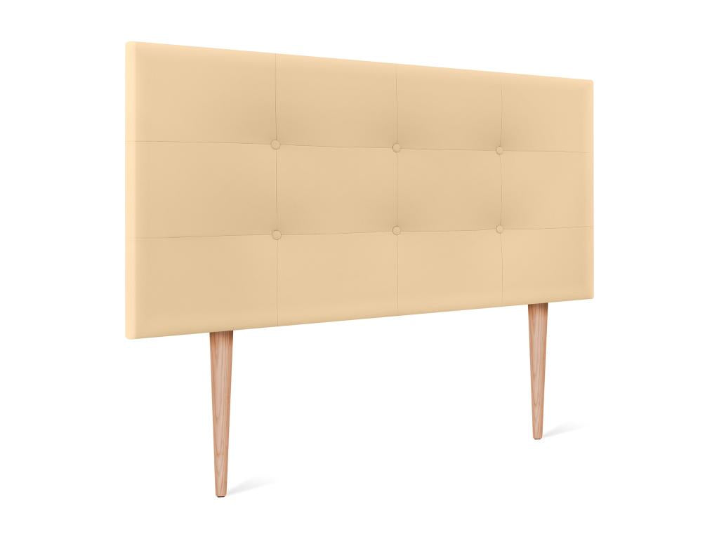 Lit en similicuir, 95 x 115 cm