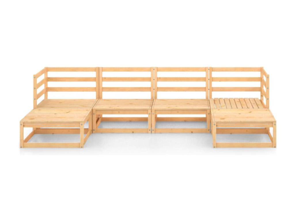 Ensemble de mobilier de jardin marron, 70 x 70 x 67 cm - dlz1766573093465