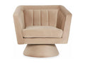 Fauteuil d'appoint en velours - dlz1766572456419