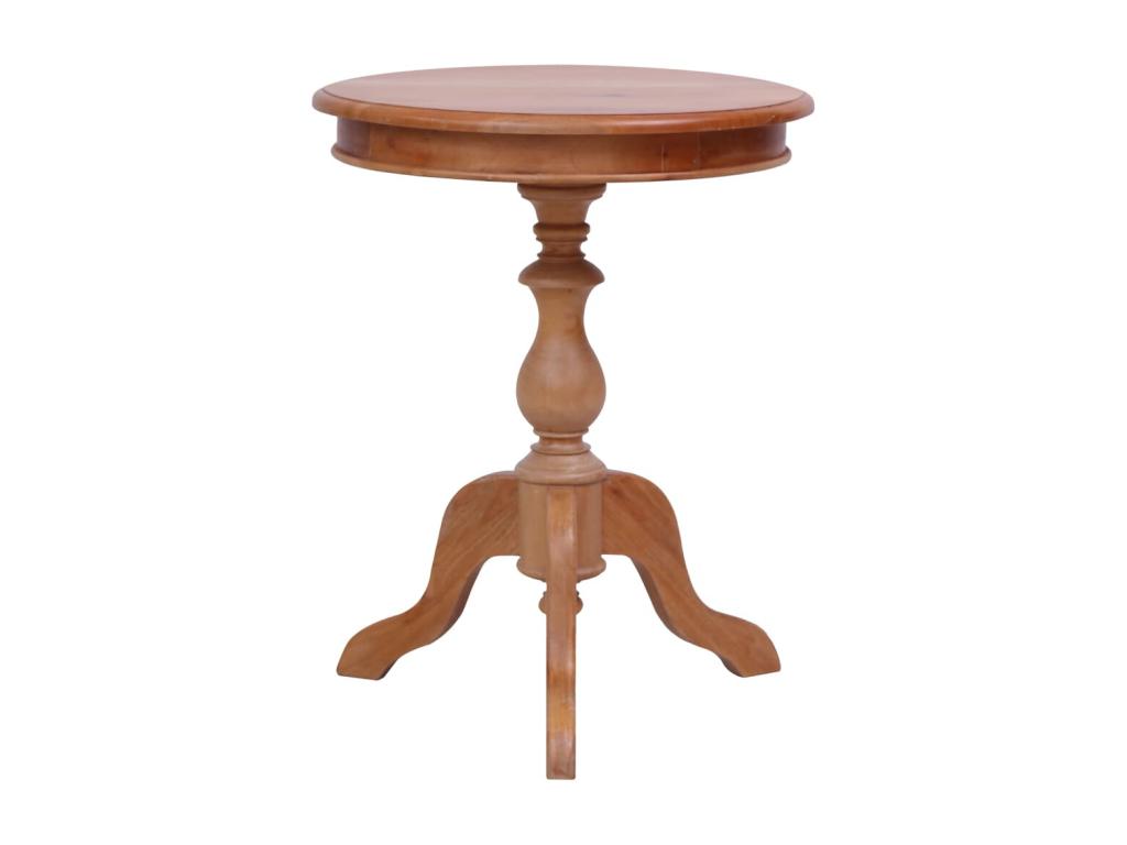 Table d'appoint marron, 50 x 50 x 65 cm