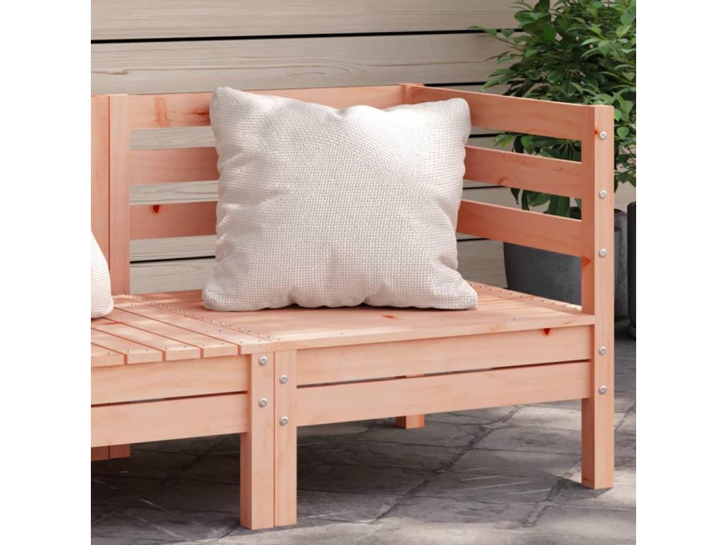 Canapé en bois massif marron