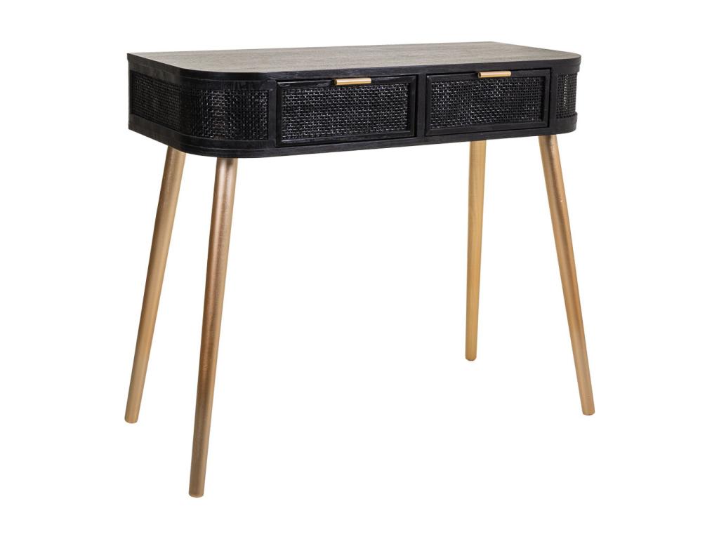 Meuble noir pour la maison, 88 x 42 x 78 cm