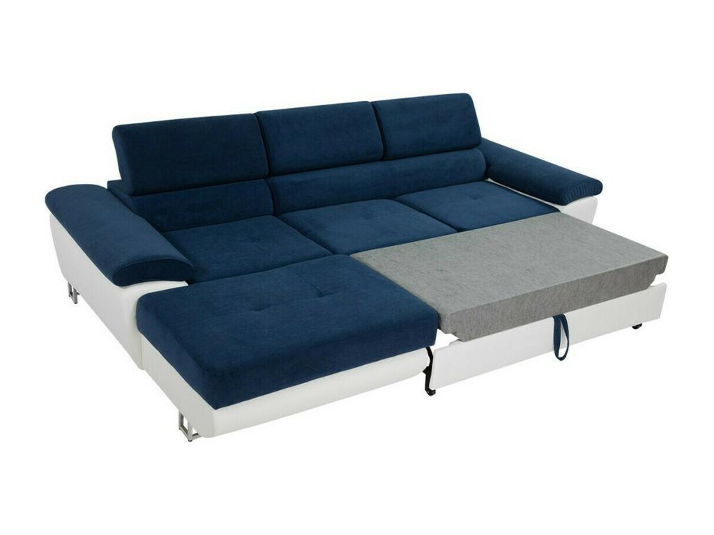 Canapé jaune, 275 x 170 x 71 cm