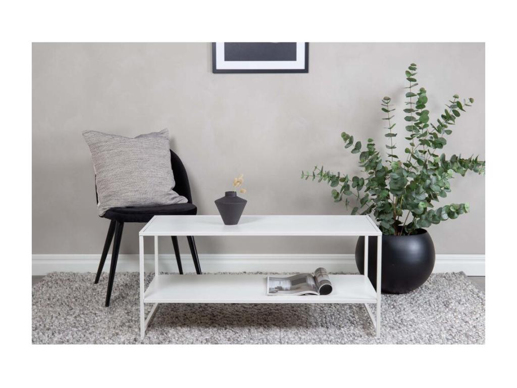 Table basse blanche