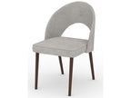 Chaise en tissu gris - dlz1766572464456