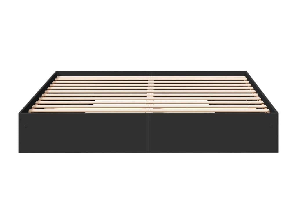 Matelas noir sans matelas, 200 x 200 cm - dlz1766572920140