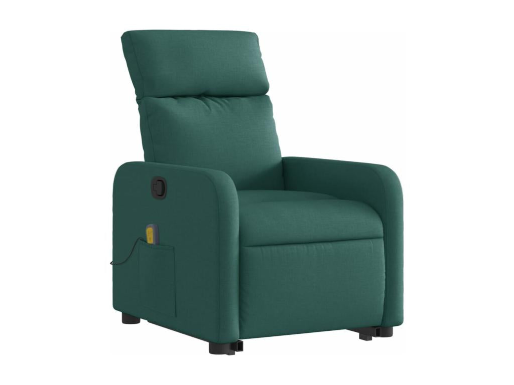 Fauteuil d'appoint en tissu vert