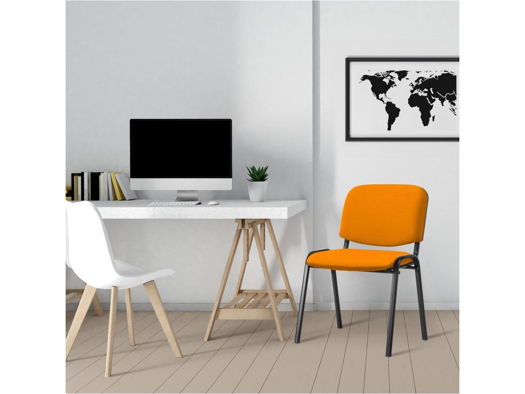 Chaise en tissu noir - dlz1766572615852