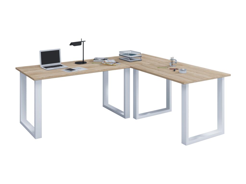 Table en chêne brun