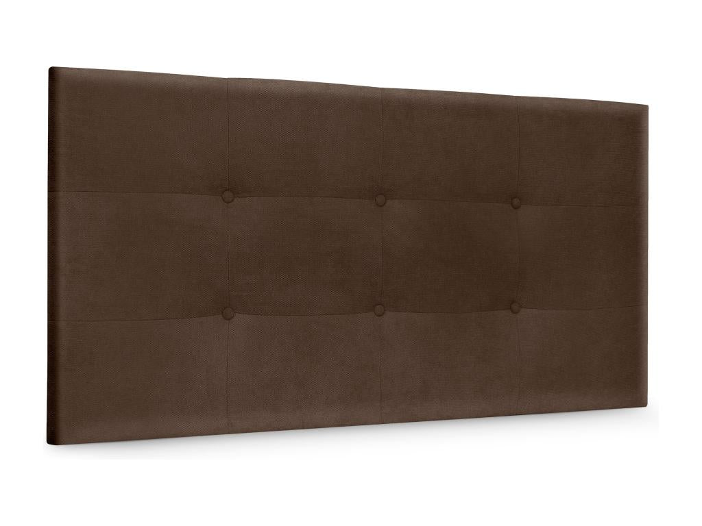 Lit en tissu marron, 95 x 60 cm