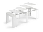 Table blanche, 237 cm