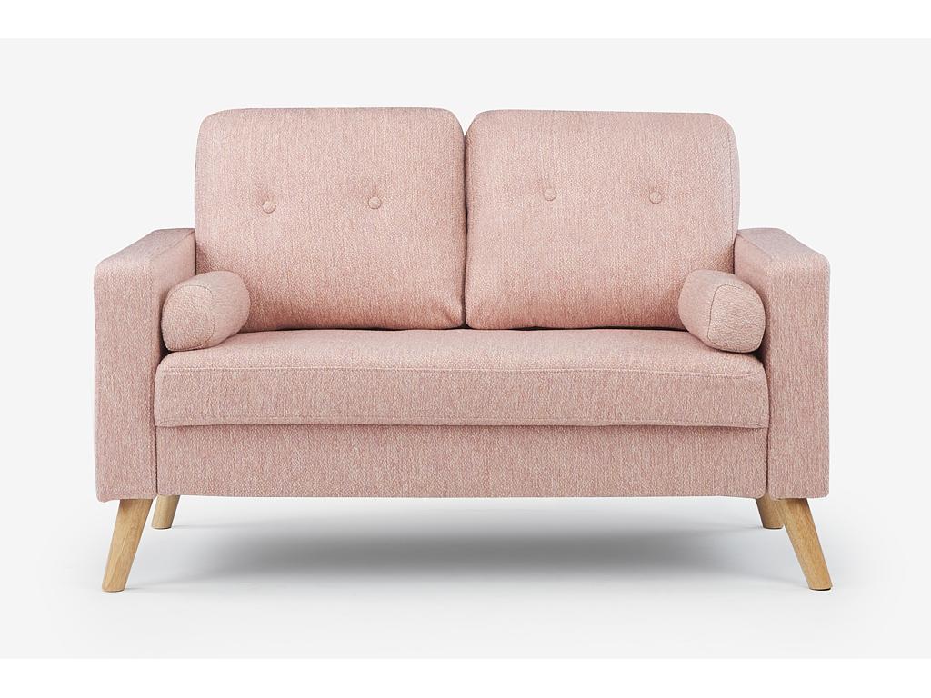 Canapé en tissu bouclé