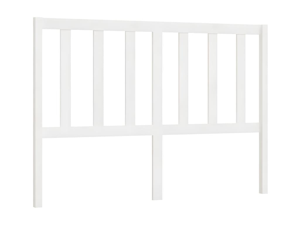 Lit en pin blanc, 146 x 4 x 100 cm