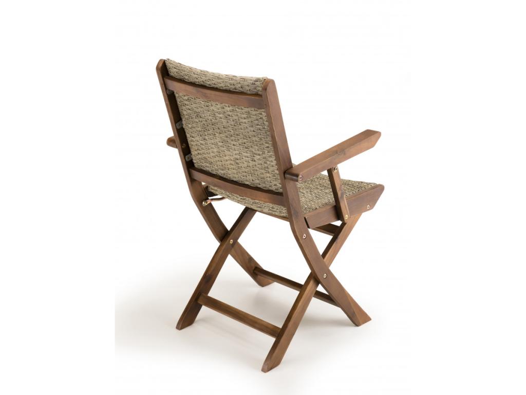 Fauteuil d'appoint marron