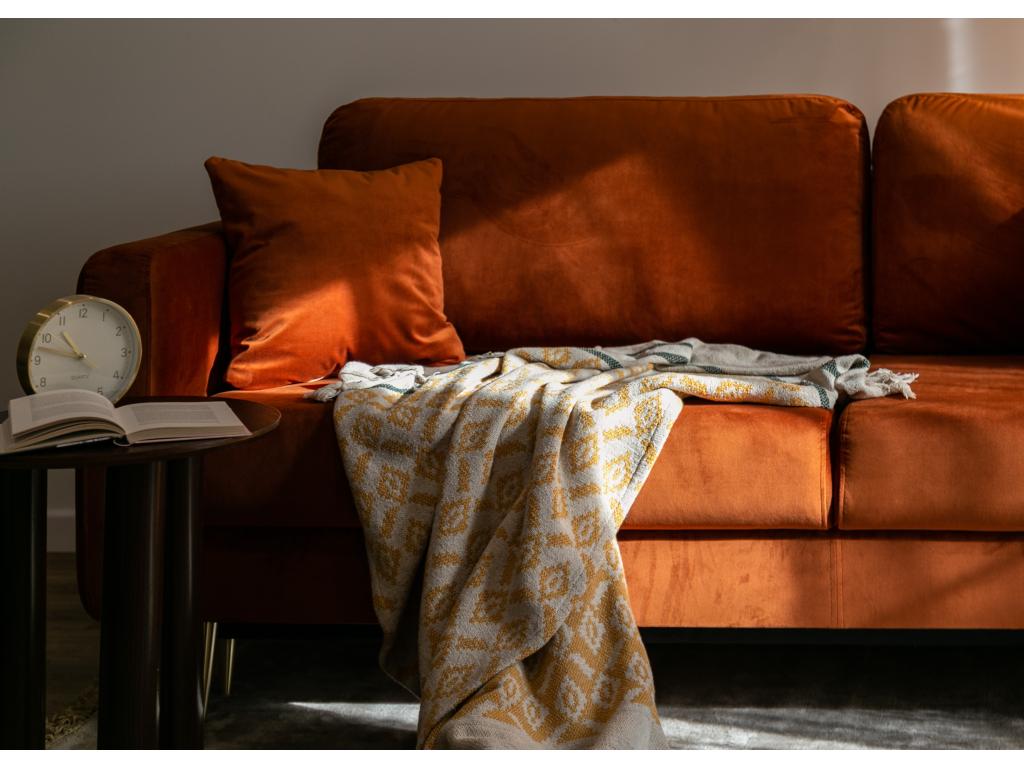 Canapé-lit en velours, 200 cm