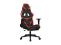 Fauteuil rouge en similicuir