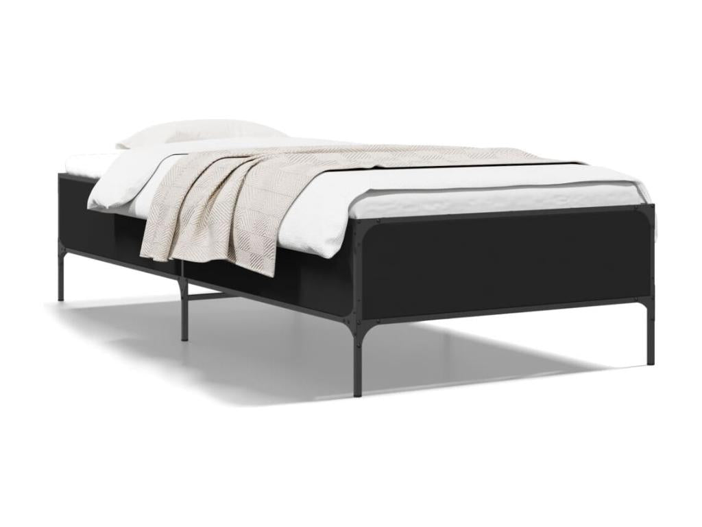 Matelas noir sans matelas, 100 x 200 cm