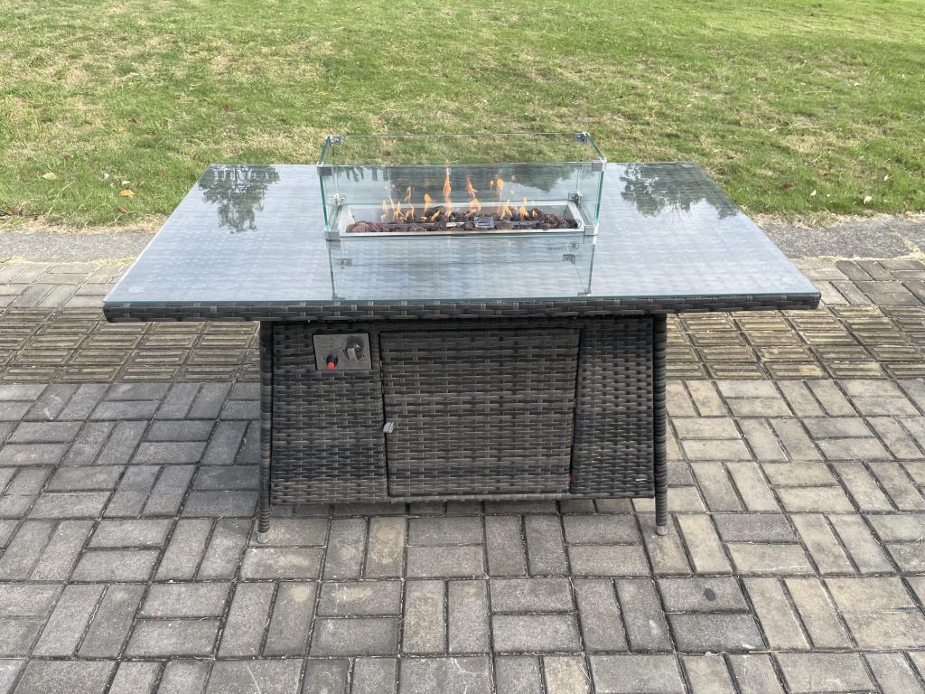 Table d'appoint grise