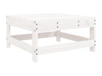 Ensemble de mobilier de jardin en pin blanc 6 pièces