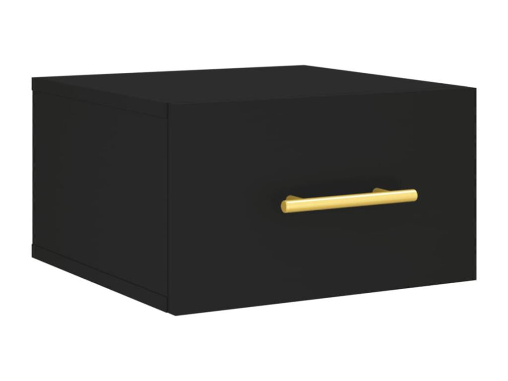 Ensemble de meubles noirs pour la maison, 2 pièces, 35 x 35 x 20 cm