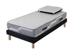 Matelas noir, 90 x 190 cm