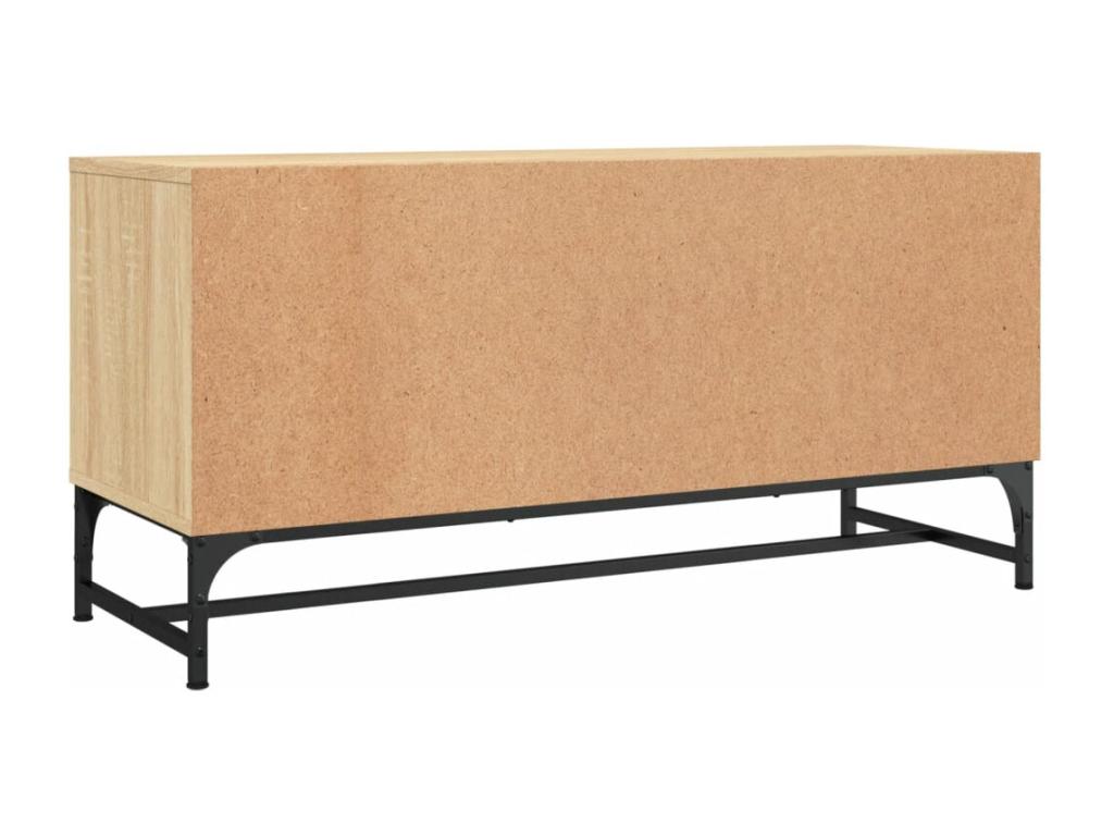 Meuble TV en chêne brun, 102 x 37 x 50 cm