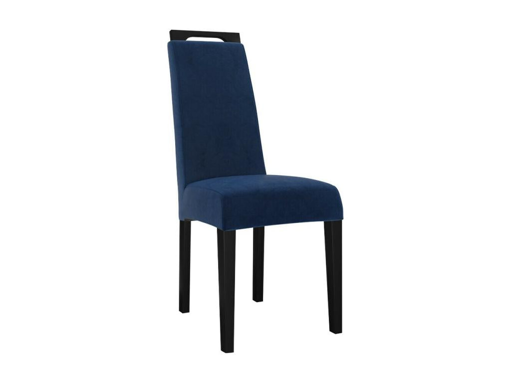 Chaise bleue, 100 x 39 x 59 cm