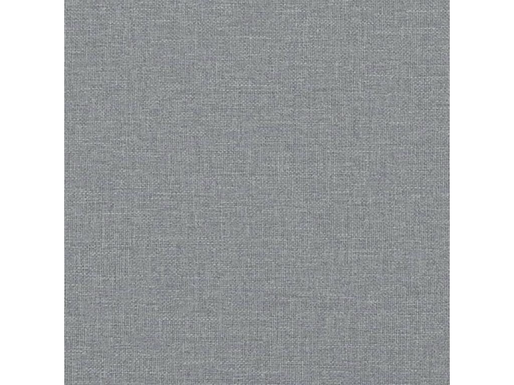 Lit en tissu gris, 90 x 200 cm