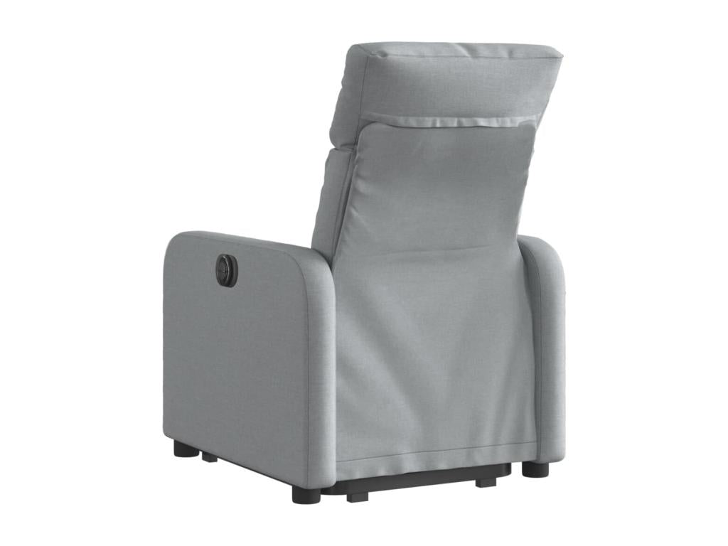 Fauteuil d'appoint en tissu gris