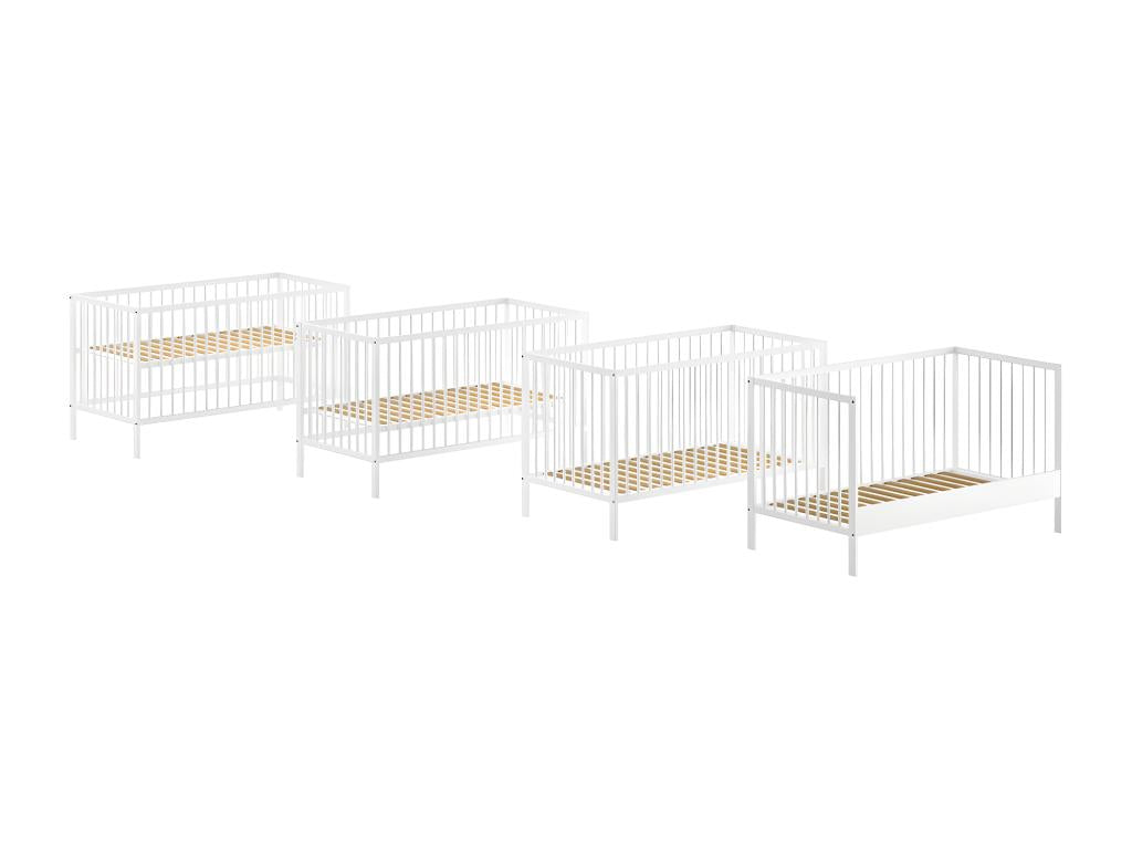 Sommier blanc, 70 x 140 cm