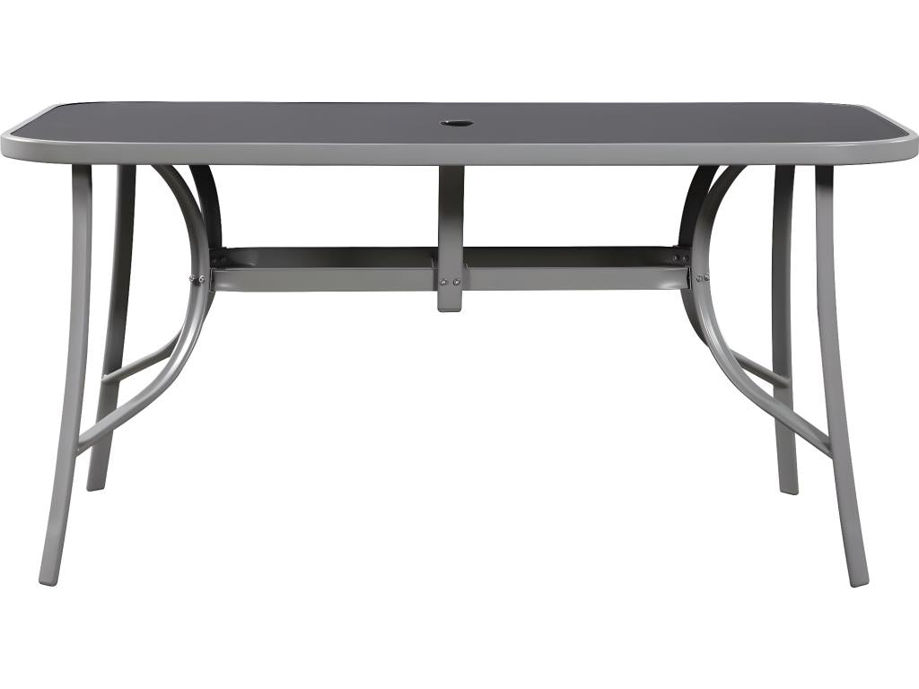 Ensemble de mobilier d'extérieur gris