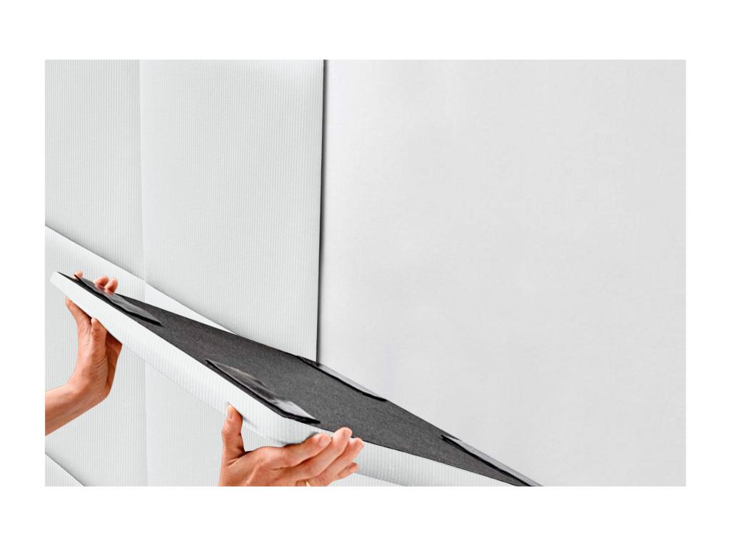 Lit en velours blanc, 200 cm