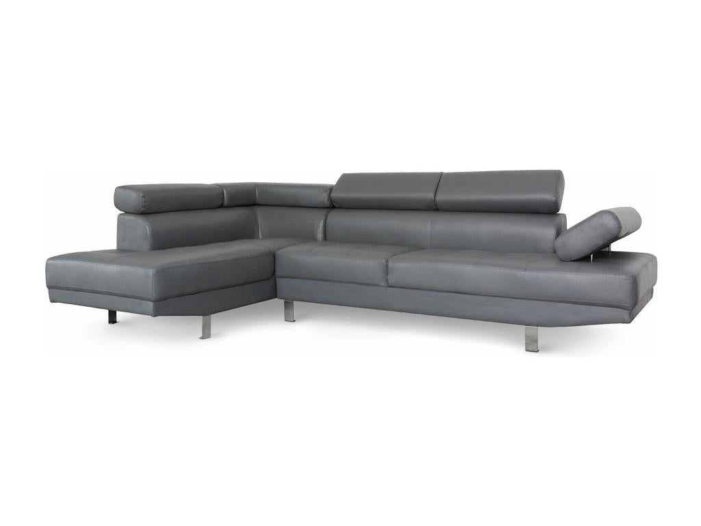 Canapé gris, 260 cm