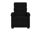 Fauteuil d'appoint en tissu noir