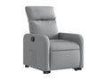 Fauteuil d'appoint en tissu gris