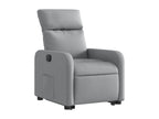 Fauteuil d'appoint en tissu gris