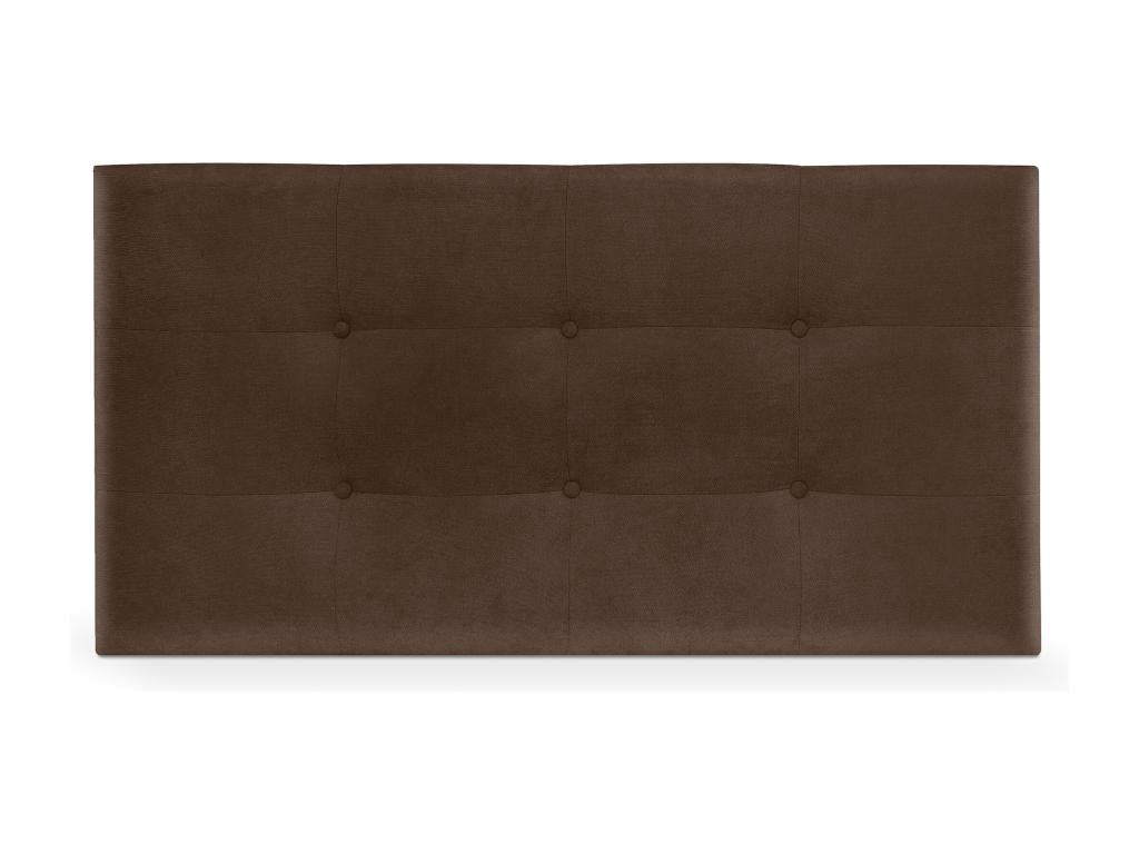 Lit en tissu marron, 95 x 60 cm
