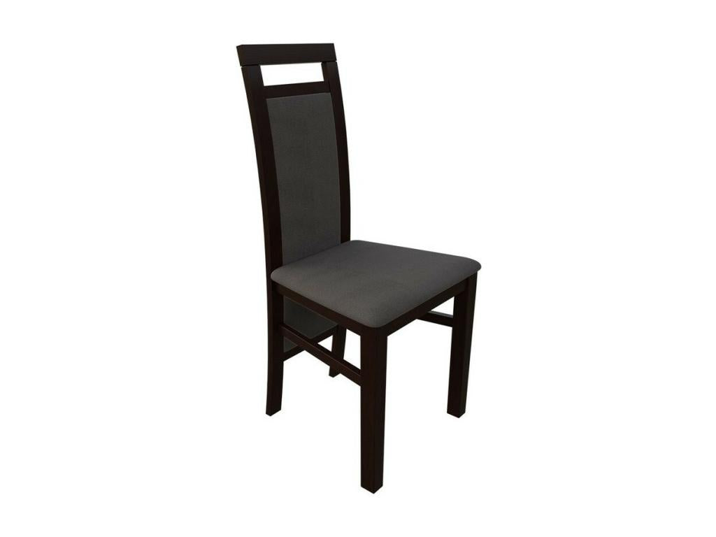 Chaise grise, 97 x 46 x 40 cm