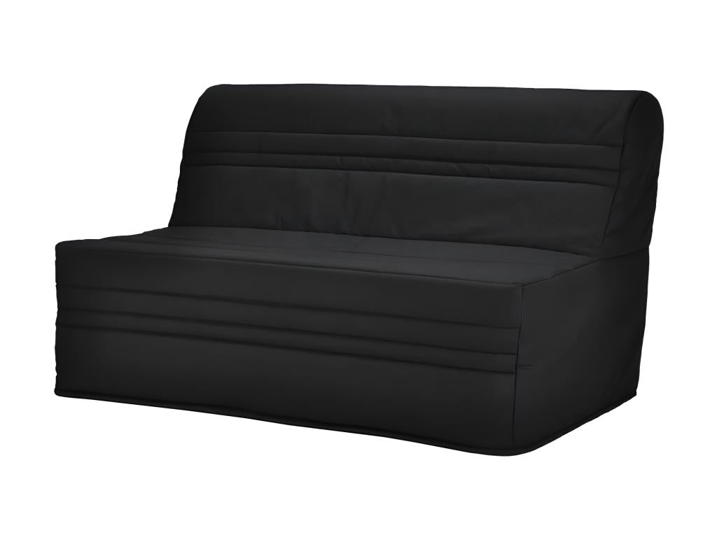 Meuble d'intérieur en tissu noir, 97 cm