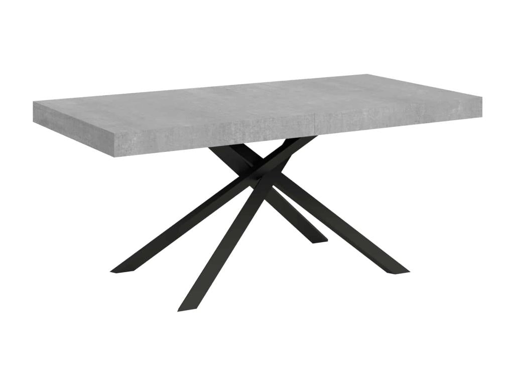 Table grise, 90 x 200 cm