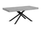 Table grise, 90 x 200 cm