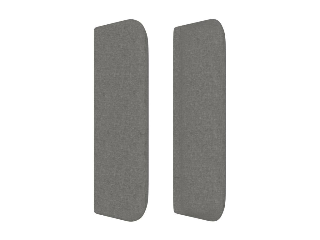 Lit en tissu gris, 103 x 16 x 78 cm