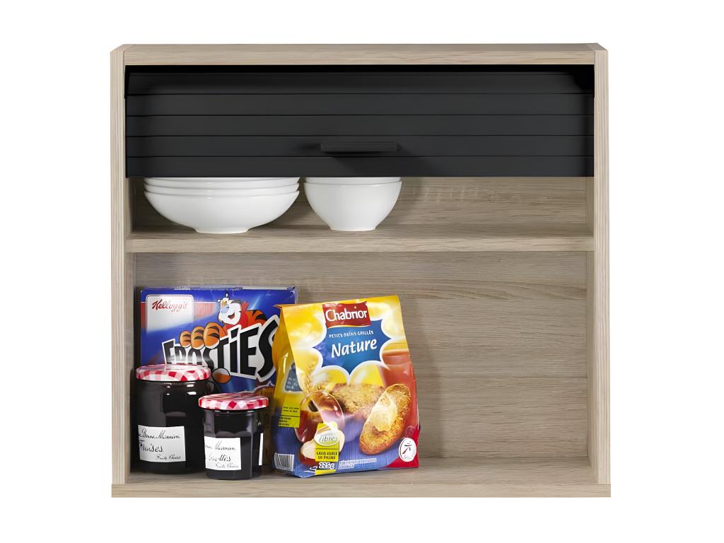 Meubles de maison en chêne noir avec rangement