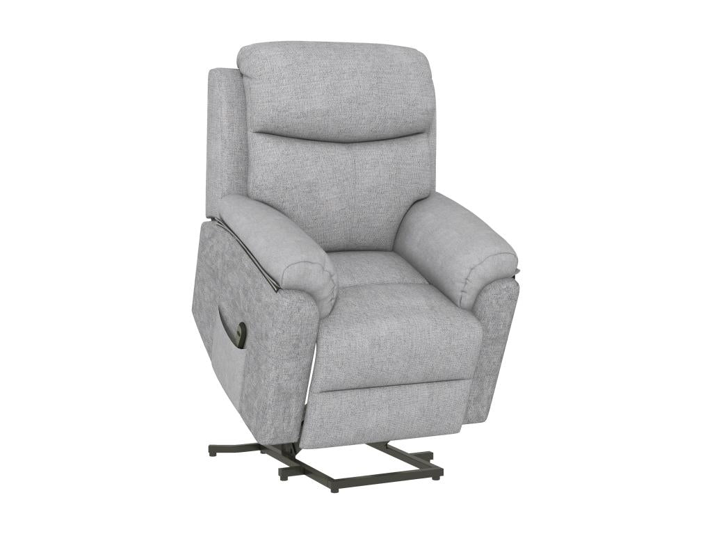 Fauteuil d'appoint en tissu gris - dlz1766572510210