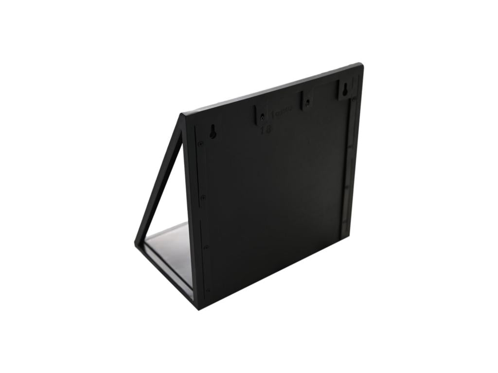 Étagère en fer noir, 30 x 20 x 30 cm