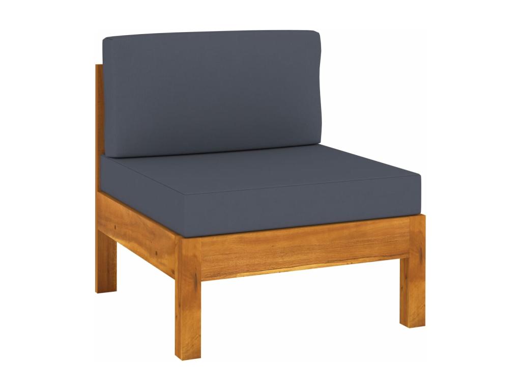 Canapé gris, 61 x 63 x 60 cm