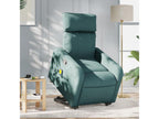 Fauteuil d'appoint en tissu vert