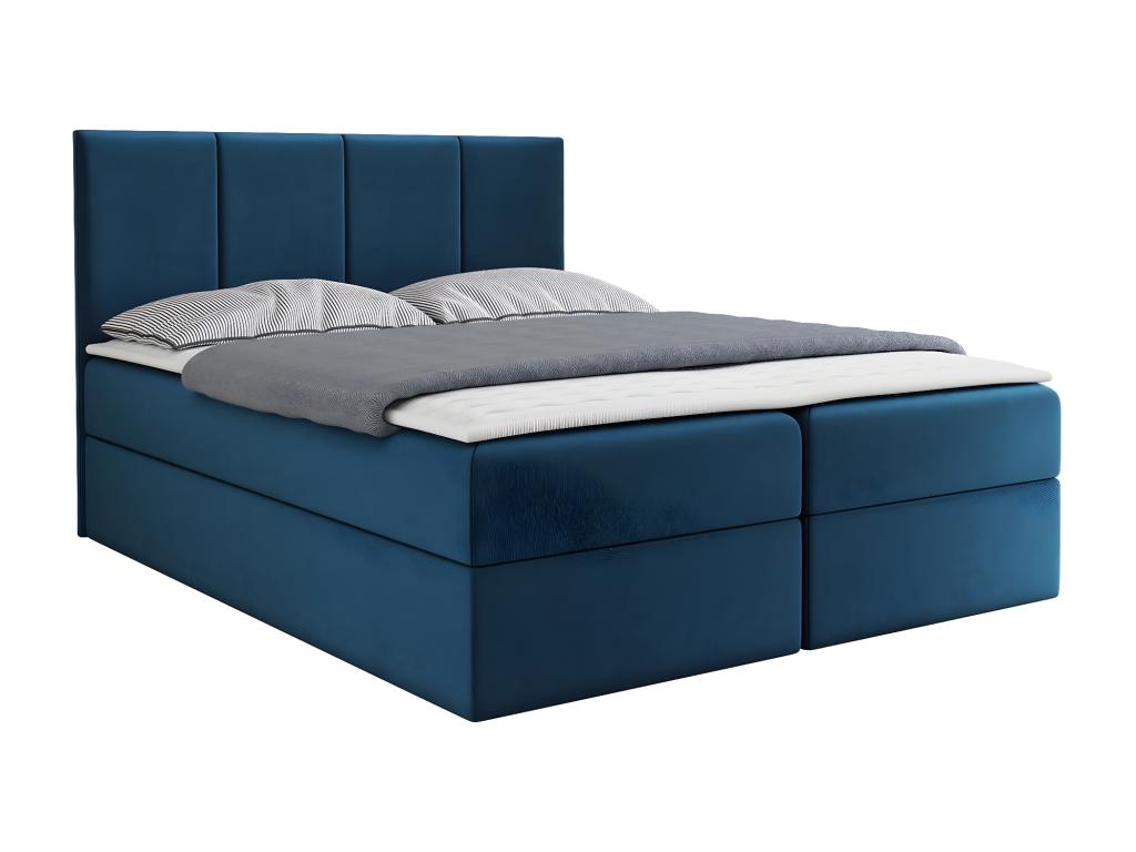 Lit bleu, 160 x 200 cm - dlz1766572978073