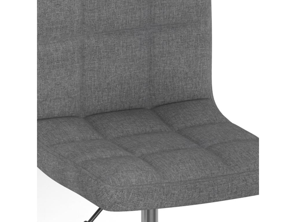 Chaise en tissu gris - dlz1766572679310